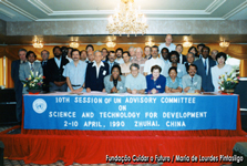 Participantes da Sessão do Advisory Committee on Science and Technology for Development, 10.ª, Zhuhai, China, 1990