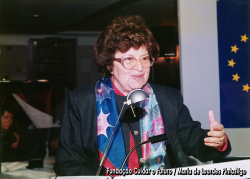 Intervenção de Maria de Lourdes Pintasilgo no [Comité dos Sábios?]