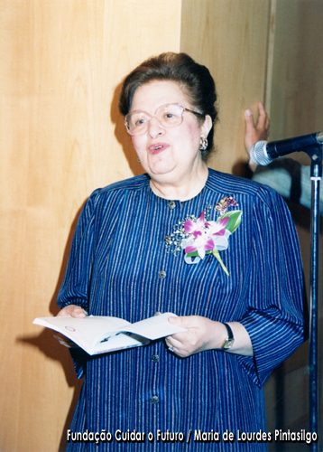 Intervenção de Maria de Lourdes Pintasilgo durante a 8.ª sessão do InterAction Council, realizada em Seoul, 1990